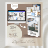 26-Page Welcome Book Canva Template | Printable A4 for Airbnb | Homestay | Booking.com
