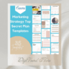 35 Pages of Top Secret Marketing Strategy Printable | A4 Size for Digital Marketing | Business