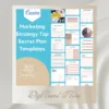 35 Pages of Top Secret Marketing Strategy Printable | A4 Size for Digital Marketing | Business