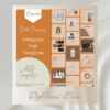 40 Nude Theme Canva Templates | Printable A4 Size for Instagram | Facebook | Minimalist Design
