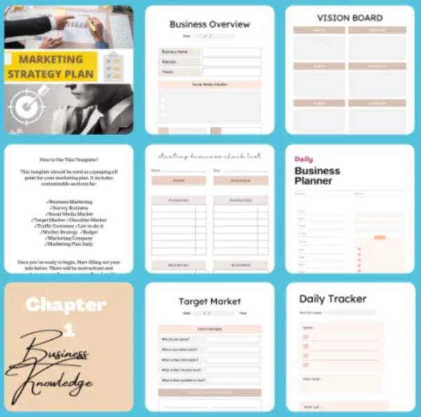 35 Pages of Top Secret Marketing Strategy Printable | A4 Size for Digital Marketing | Business - Image 8