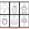 Printable Scissor Skills Cutting Practice Worksheets for Kids | Preschool Activity Book - Image 2