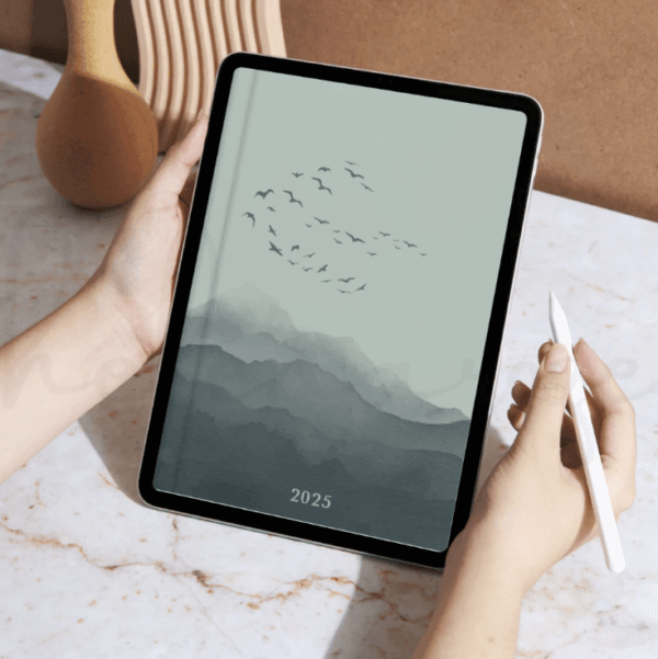 2025 Hyperlinked Digital Planner | For iPad & Android | Good notes Compatible - Image 8