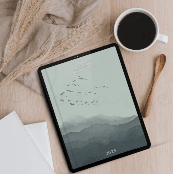 2025 Hyperlinked Digital Planner | For iPad & Android | Good notes Compatible - Image 2