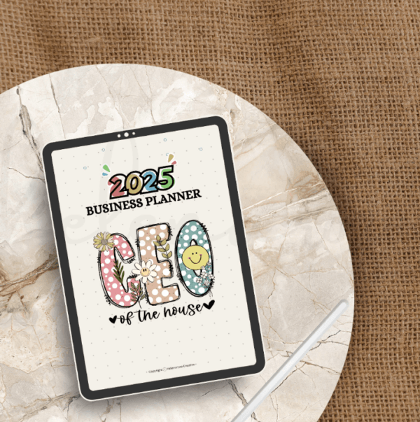2025 Business Planner | Small Business Owner Printable PDF | Home Business Organizer - Image 7